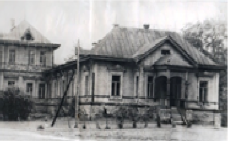 Здание школы до 1981 года