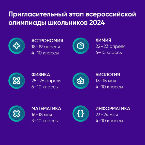 Юные жители Курганской области могут принять участие в пригласительном этапе Всероссийской олимпиады школьников.